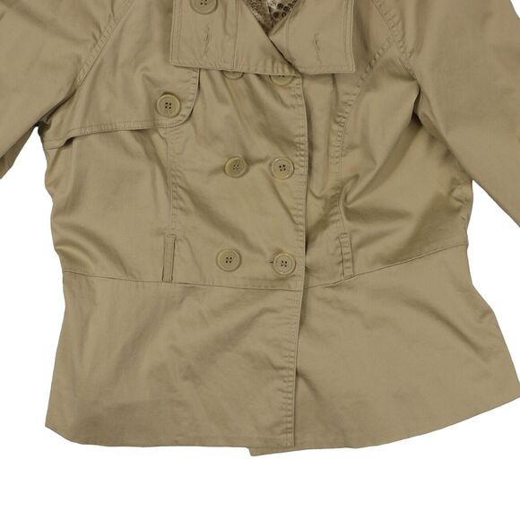 Autograph New York Button Peacoat Coat Womens XL (missing belts) - Picture 6 of 12